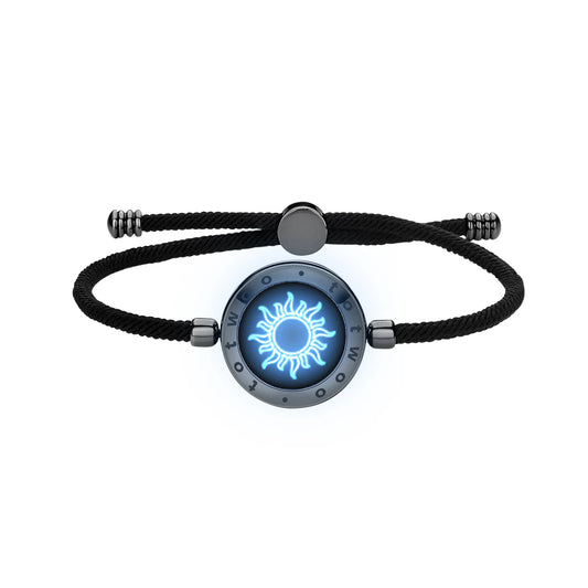 Touch Single Bracelet - Long Distance Touch Bracelet Light up and Vibration Relationship Love Baracelet Smart Jewelry